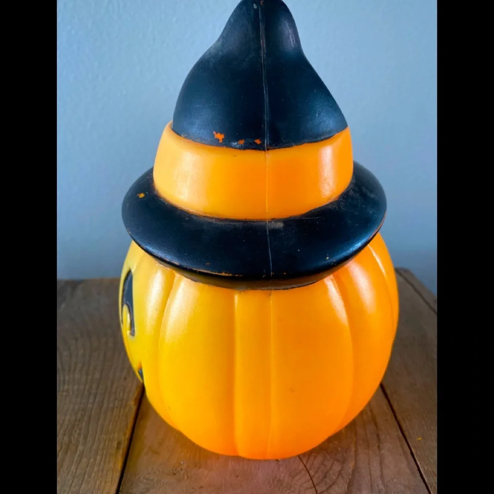Vintage Empire Halloween Pumpkin Plastic Mold 1995 🎃